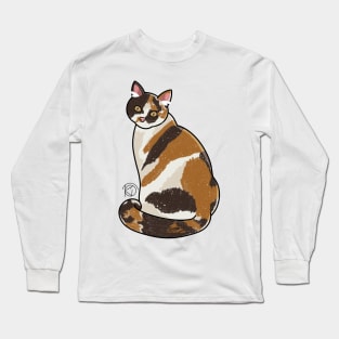 Calico Kitty Long Sleeve T-Shirt